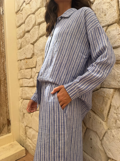 Coastal Stripe Co-Ord Set