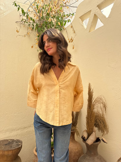 Sunlit Satin Shirt