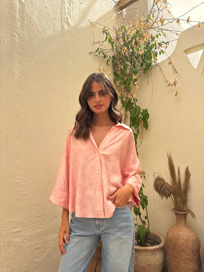 Sunlit Satin Shirt