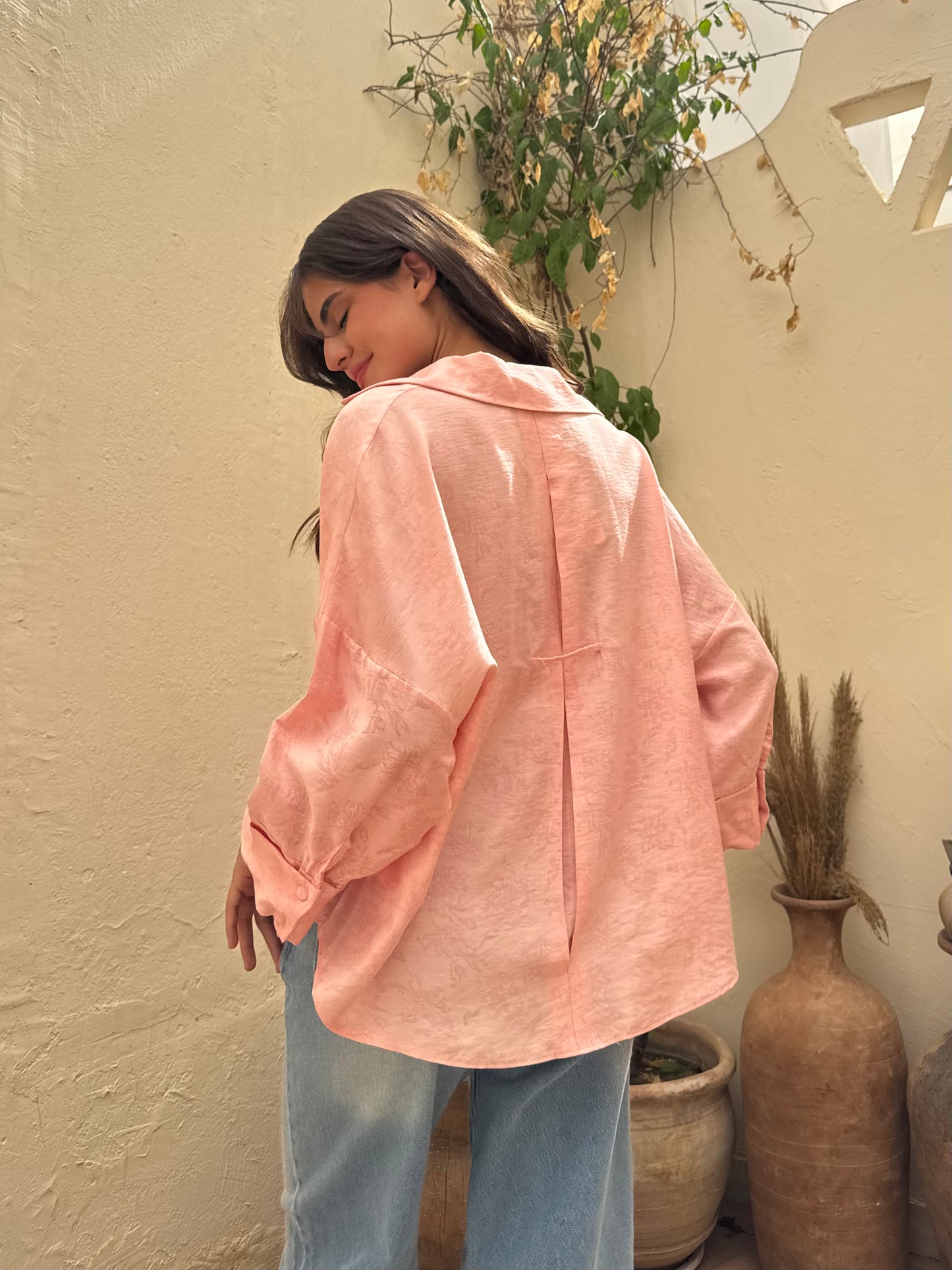 Sunlit Satin Shirt