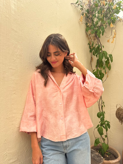 Sunlit Satin Shirt
