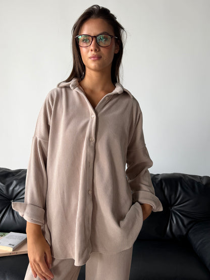 Corduroy Lounge Set