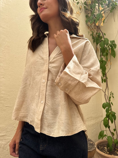 Sunlit Satin Shirt