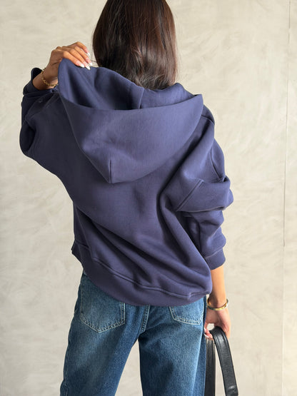 Oversized Zip-Up Hoodie