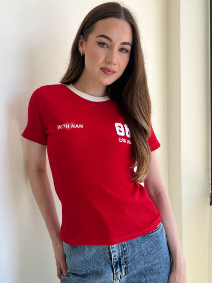 Varsity Heart Tee