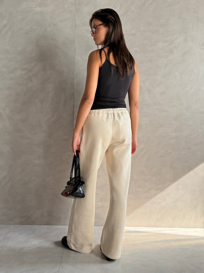 Wide-Leg Sweatpants