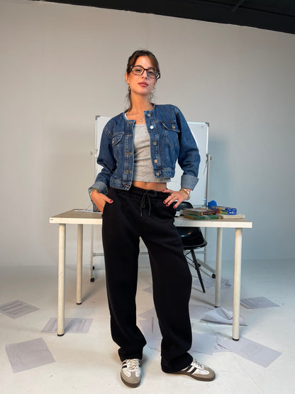 Cropped Denim Jacket