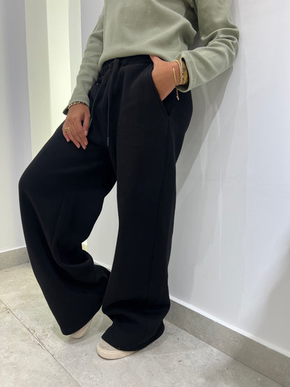 CozyCore Wide-Leg Sweatpants