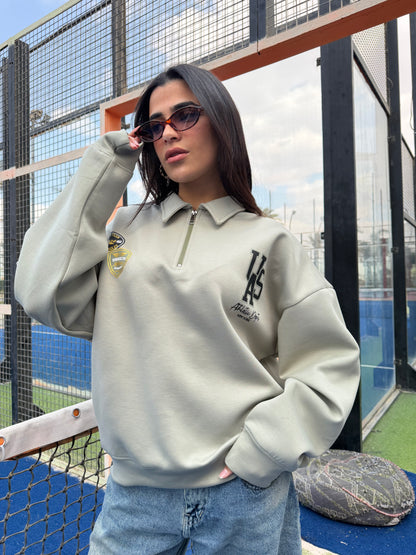 Urban Crest Zip Sweatshirt