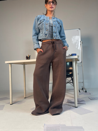 CozyCore Wide-Leg Sweatpants