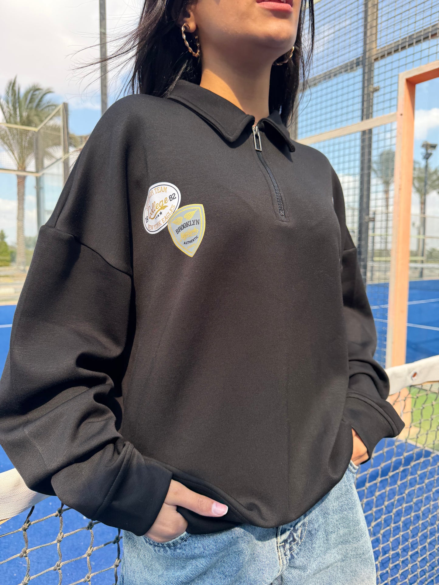 Urban Crest Zip Sweatshirt