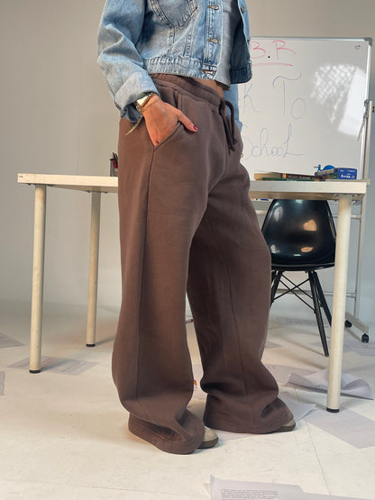 CozyCore Wide-Leg Sweatpants