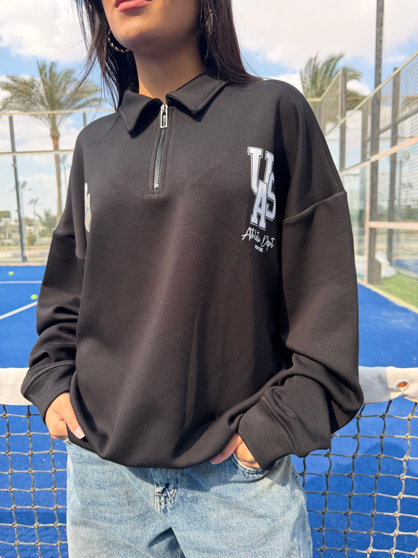 Urban Crest Zip Sweatshirt