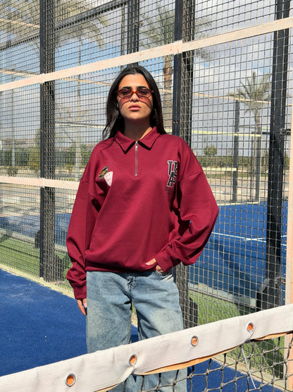 Urban Crest Zip Sweatshirt