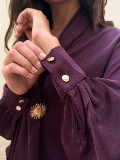 Sophia Tie-Neck Blouse