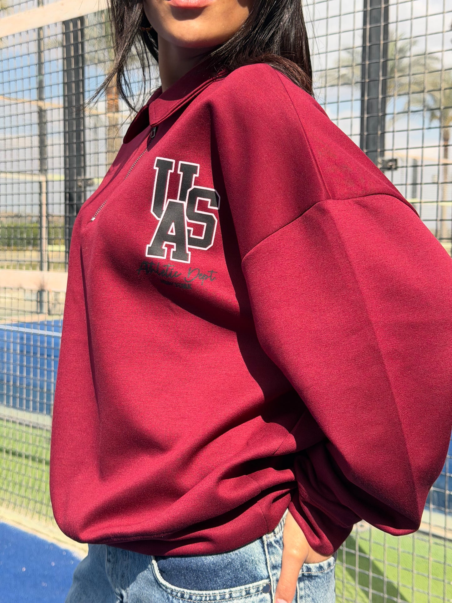 Urban Crest Zip Sweatshirt