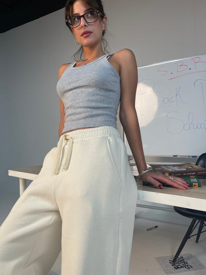 CozyCore Wide-Leg Sweatpants