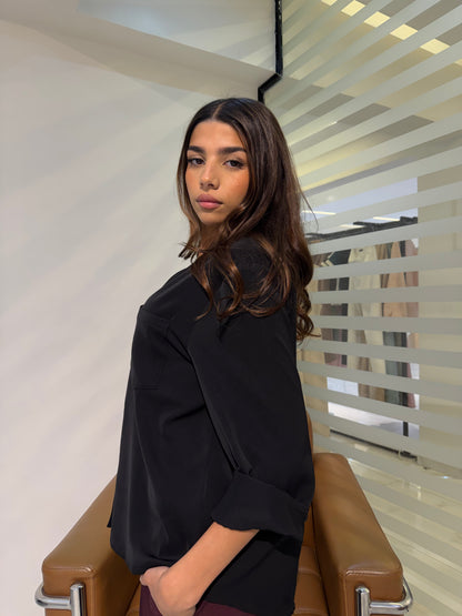 Classic Relaxed Button-Up Shirt