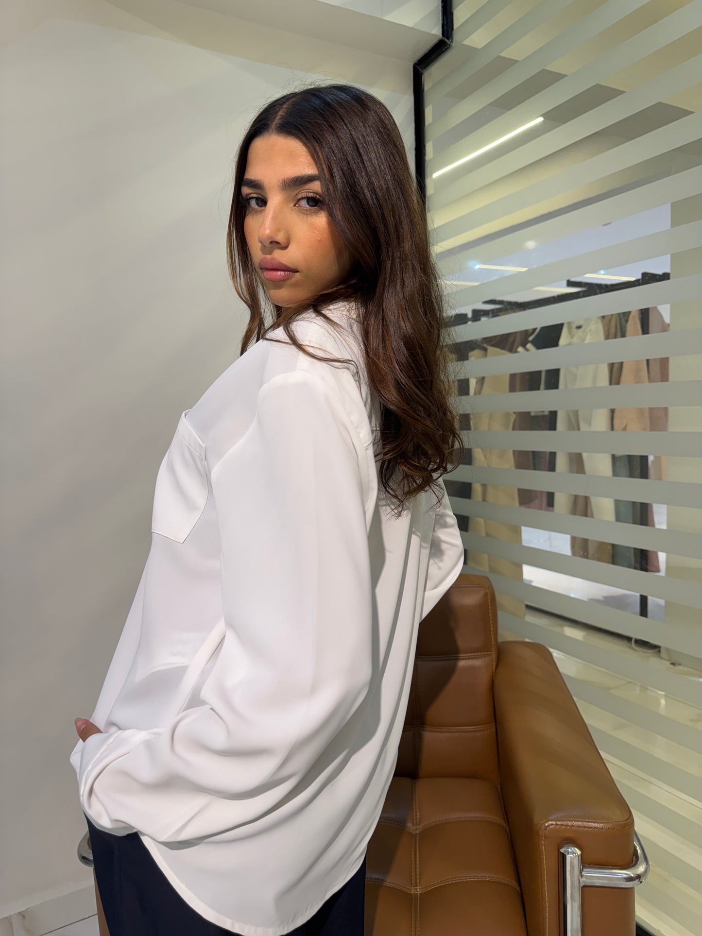 Classic Relaxed Button-Up Shirt