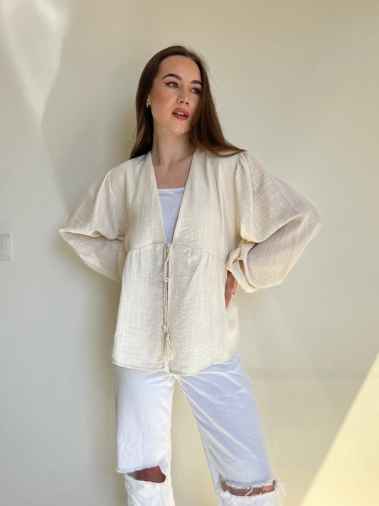 Cloudlight Textured Blouse