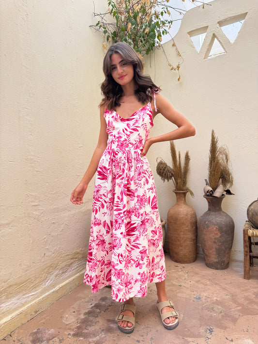 Blooming Grace Midi Dress