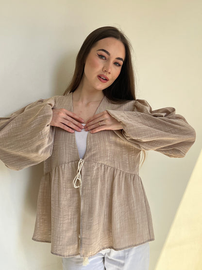 Cloudlight Textured Blouse