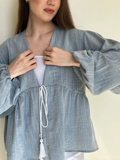 Cloudlight Textured Blouse
