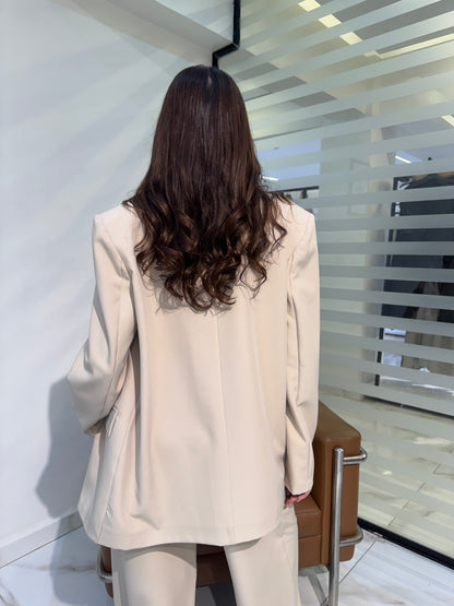 Oversized Double-Breasted Blazer