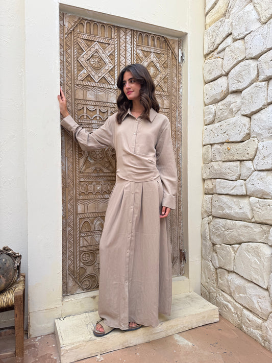 Amelia Shirt Maxi Dress