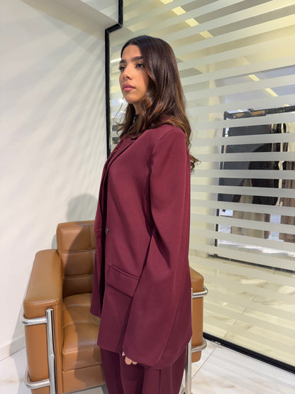 Oversized Double-Breasted Blazer