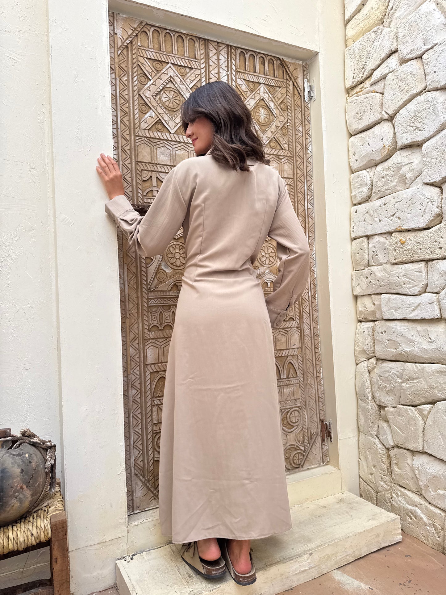 Amelia Shirt Maxi Dress