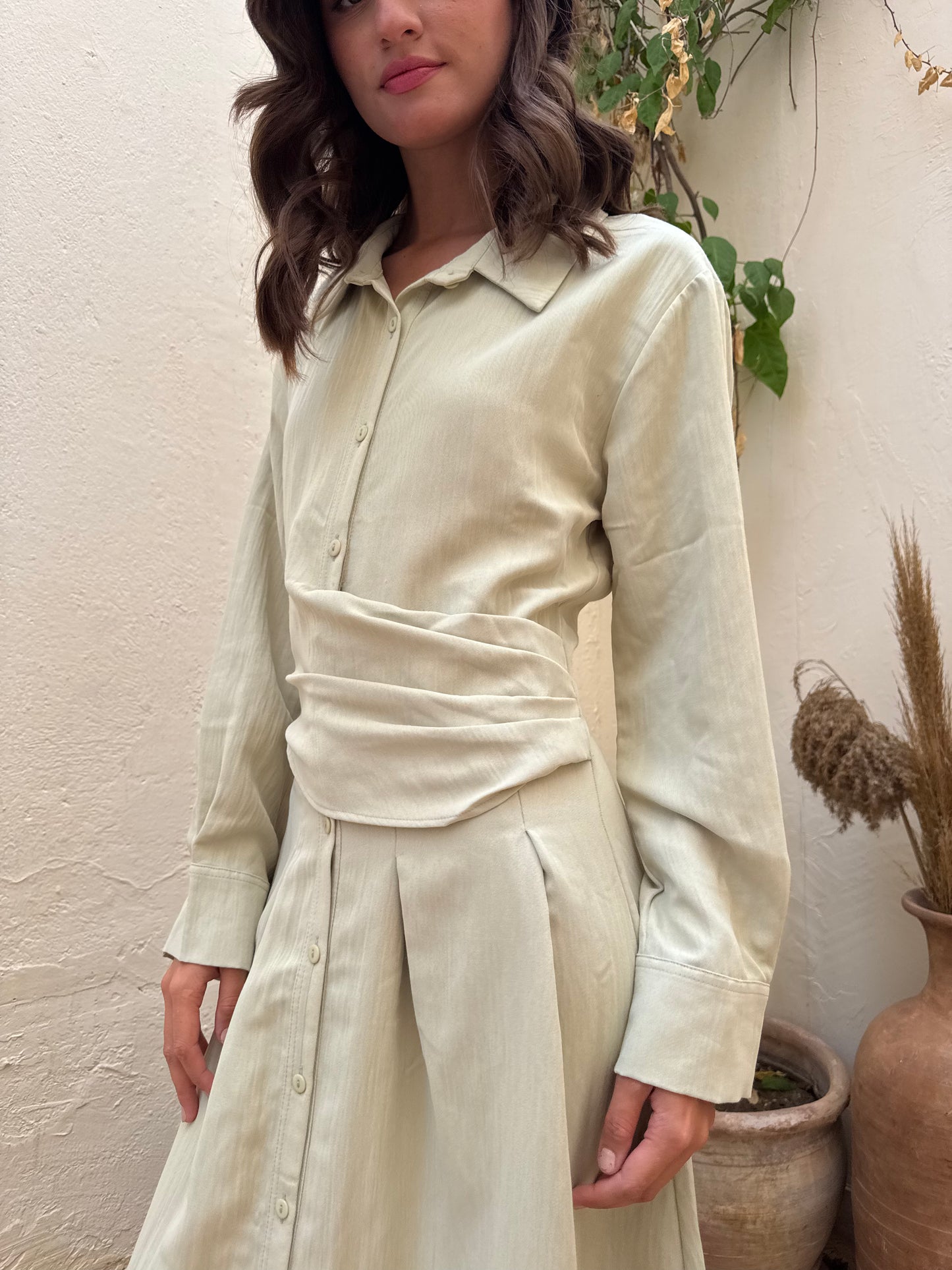 Amelia Shirt Maxi Dress