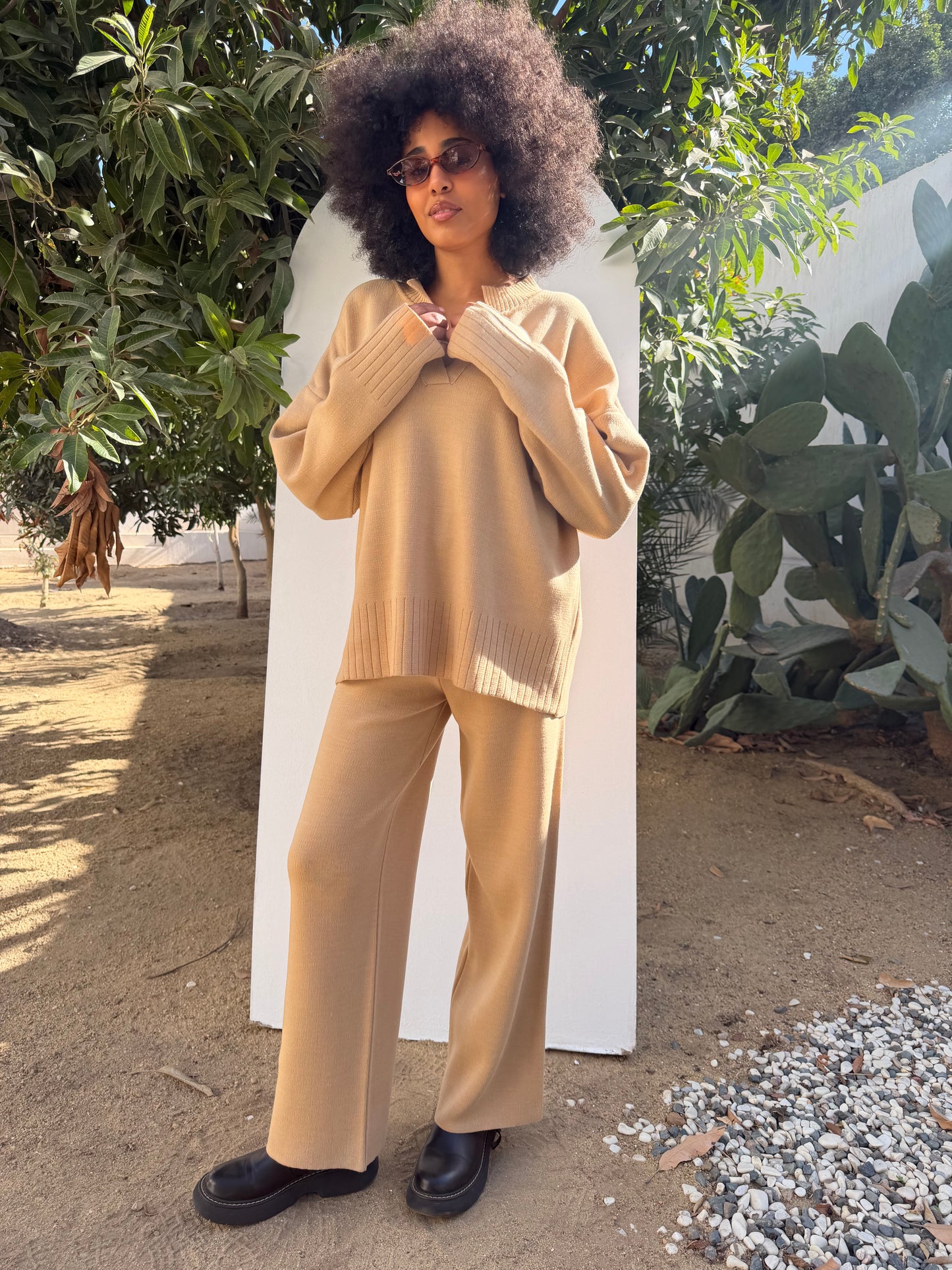 Knitted Serenity Matching Set