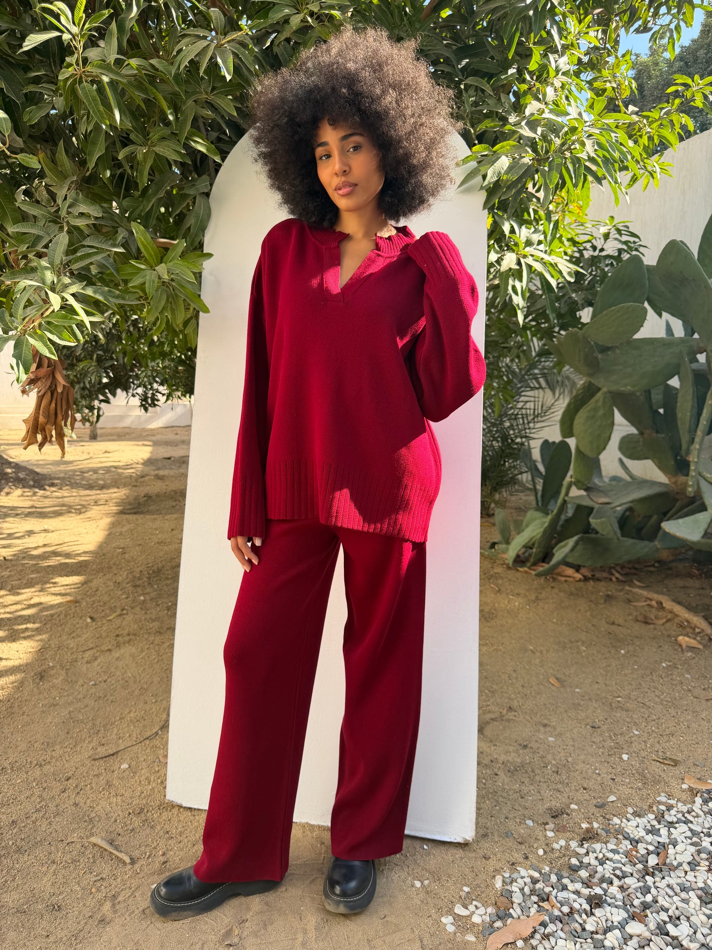 Knitted Serenity Matching Set