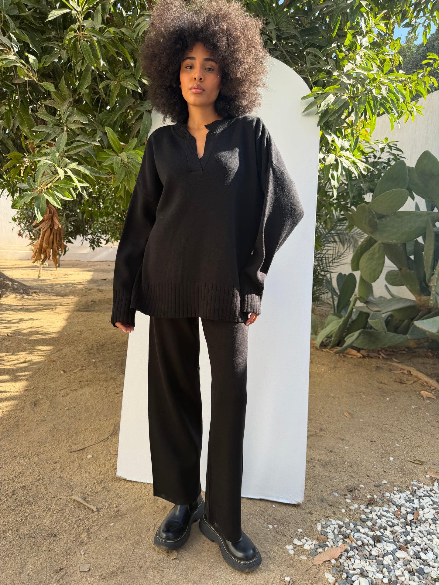 Knitted Serenity Matching Set