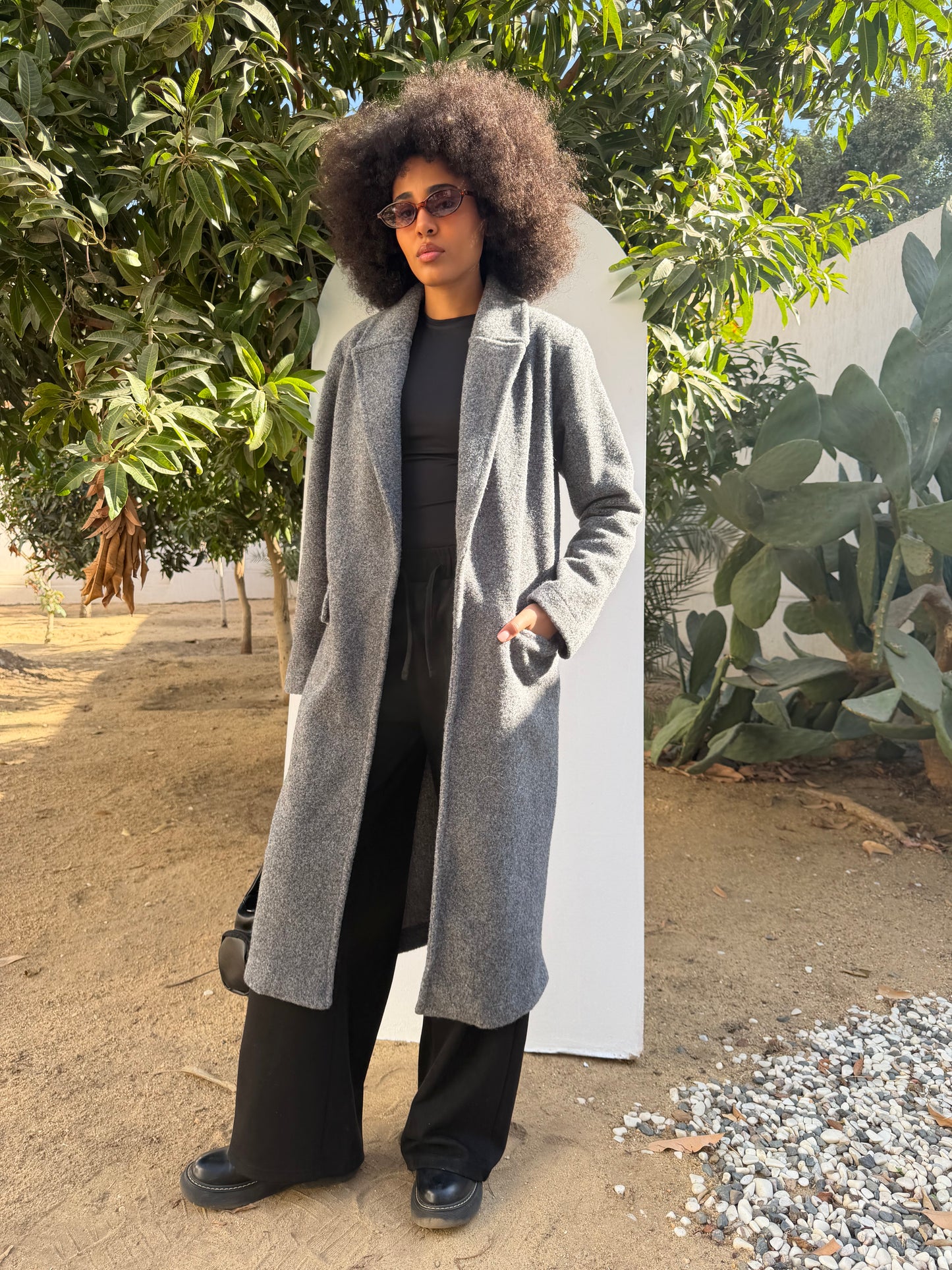 Luxe Tailored Longline Coat