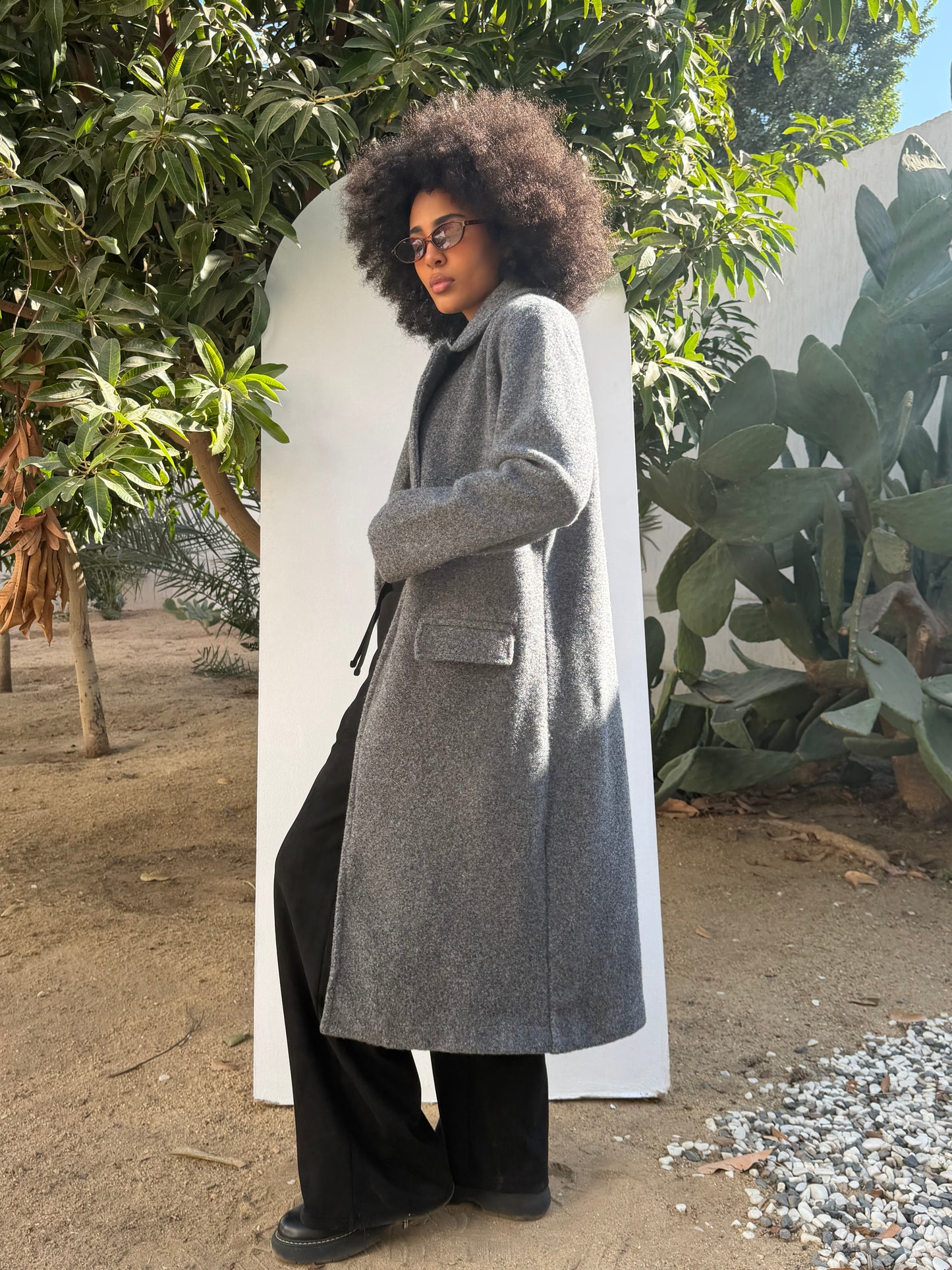 Luxe Tailored Longline Coat