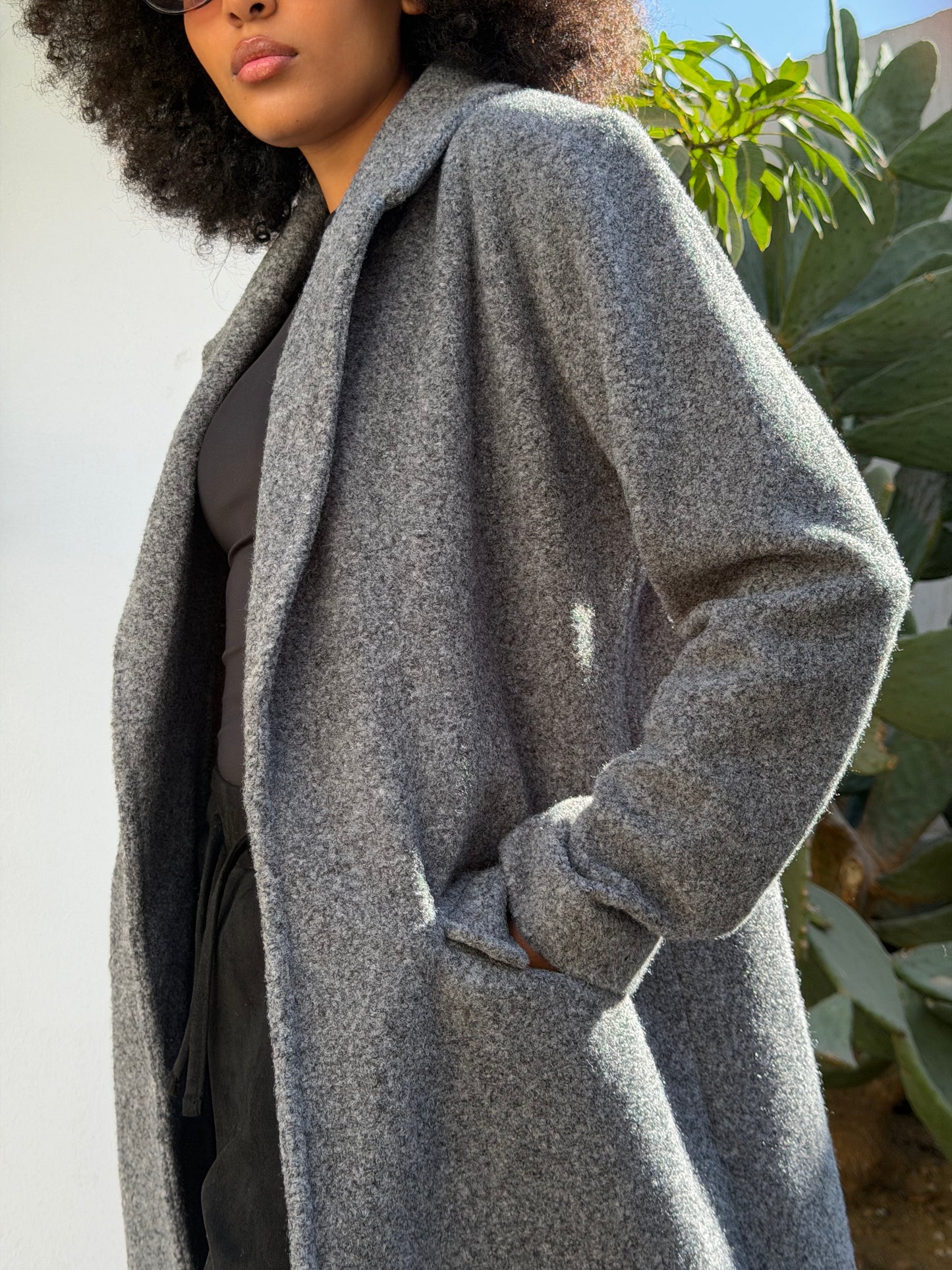 Luxe Tailored Longline Coat