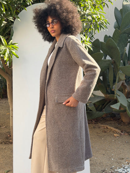 Luxe Tailored Longline Coat