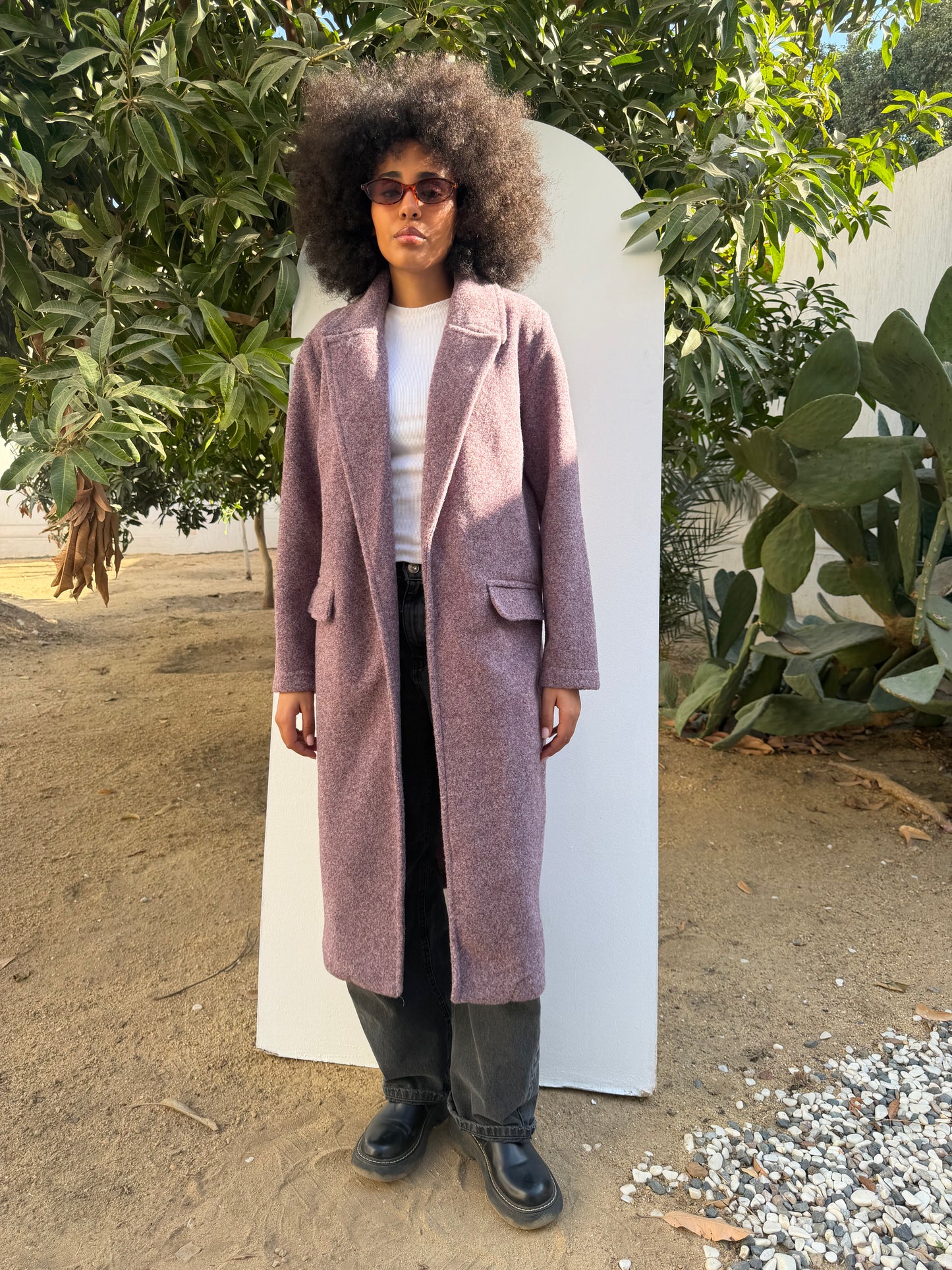 Luxe Tailored Longline Coat