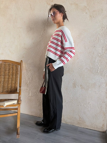 Campus Stripe Knit