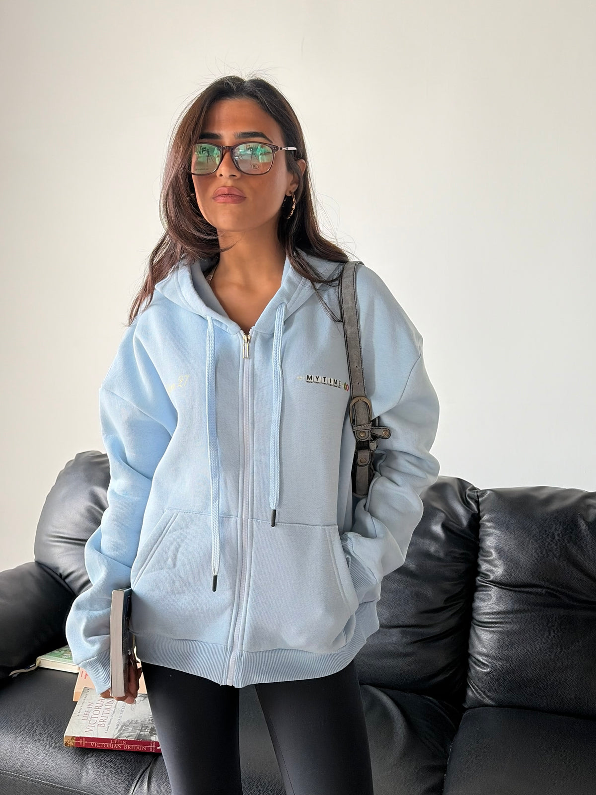 Stay Close Zip-Up Hoodie