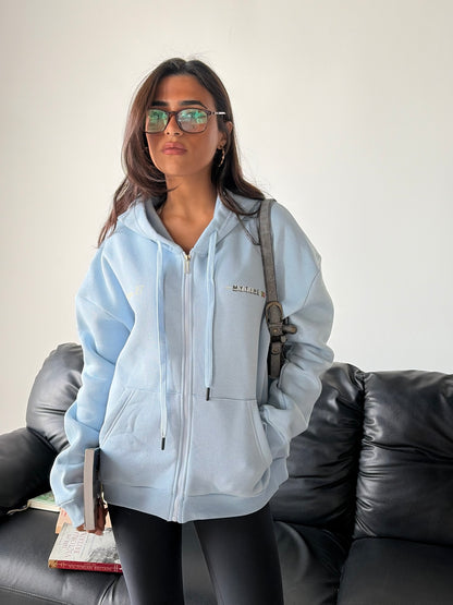 Stay Close Zip-Up Hoodie