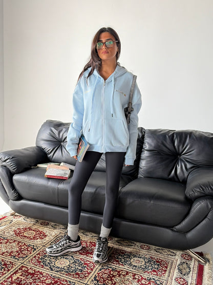 Stay Close Zip-Up Hoodie