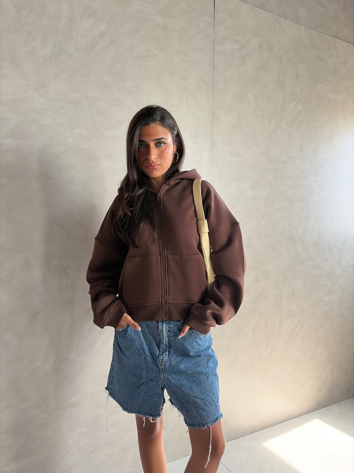 Oversized Zip-Up Hoodie