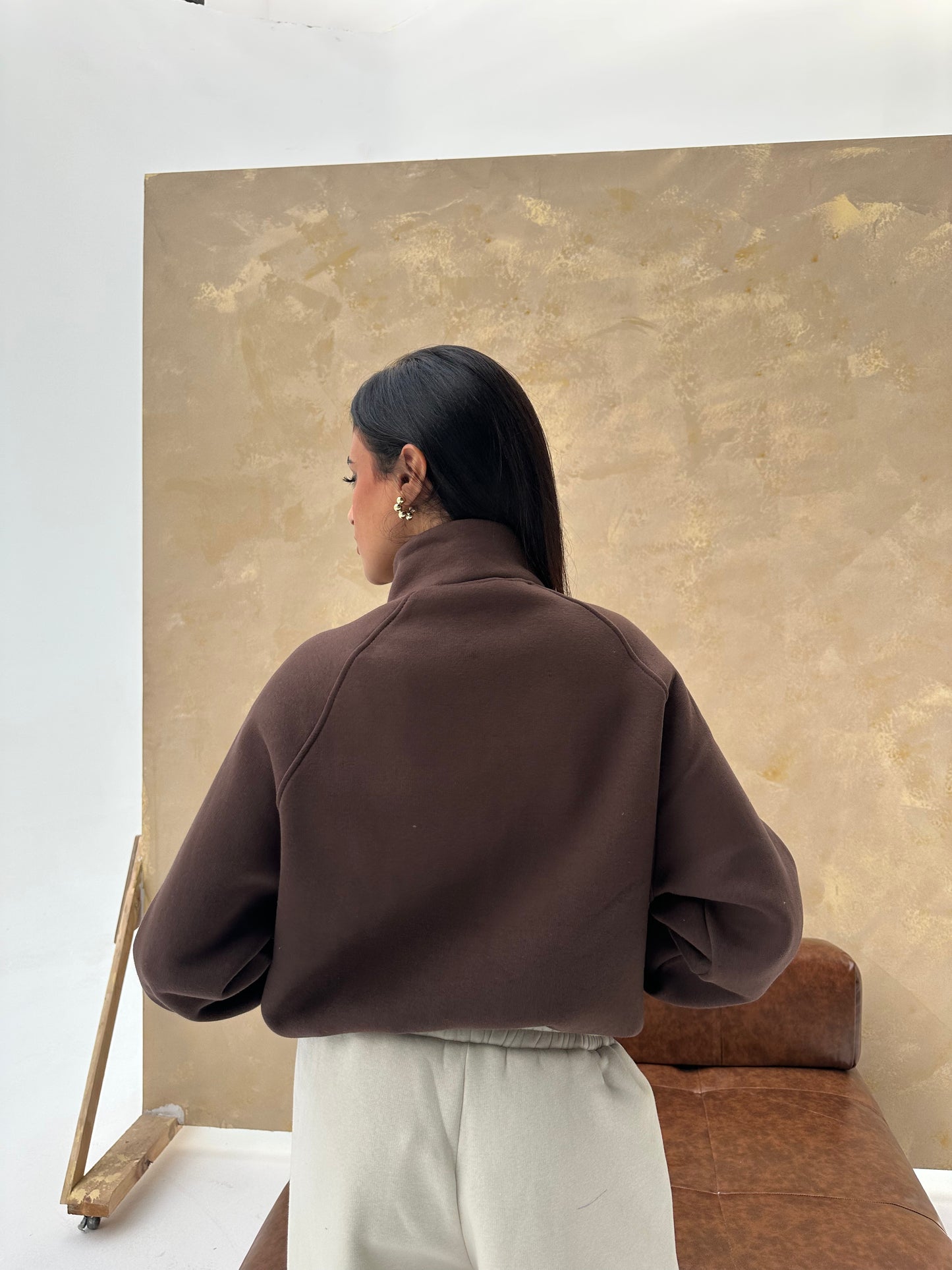 Cozy Zip Sweat Jacket