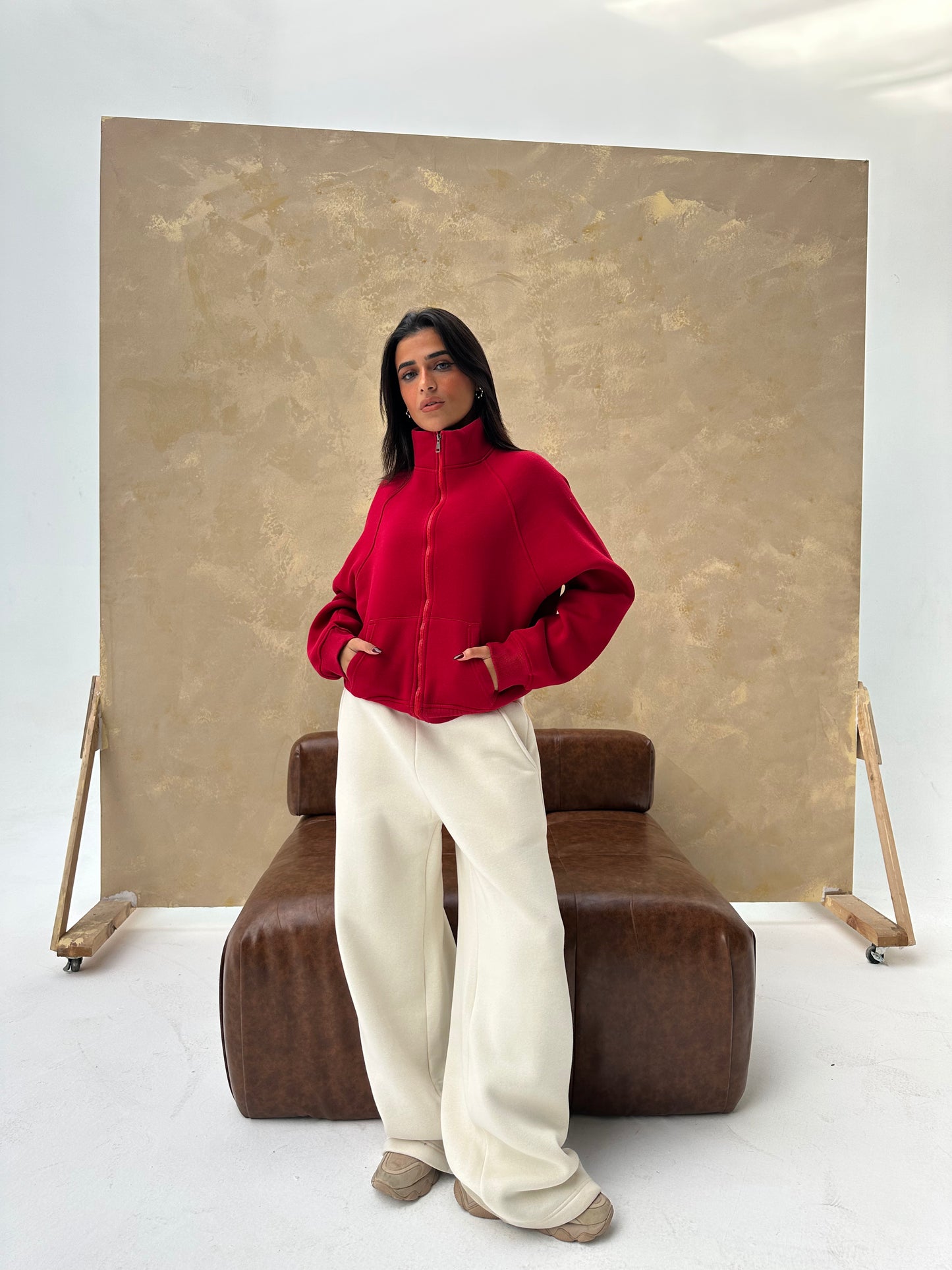 Cozy Zip Sweat Jacket