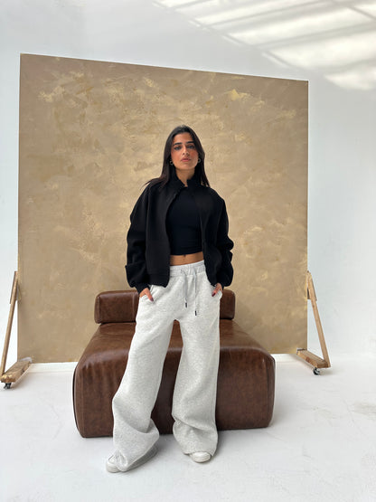 Cozy Zip Sweat Jacket