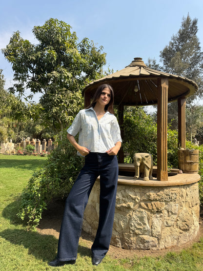 Paisley Striped Shirt