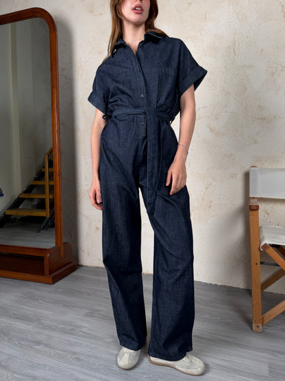 Denim Ease Jumpsuit